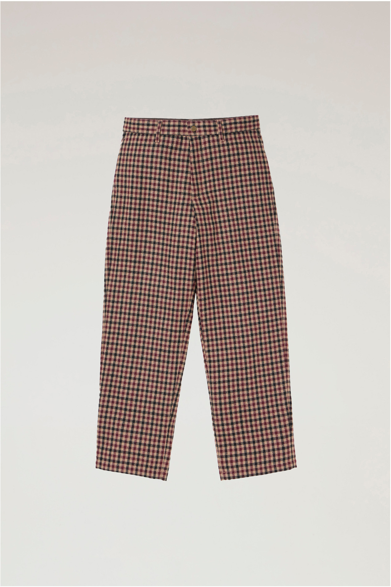 Recycled Wool Tweed Pants Beige photo 1 | Woolrich