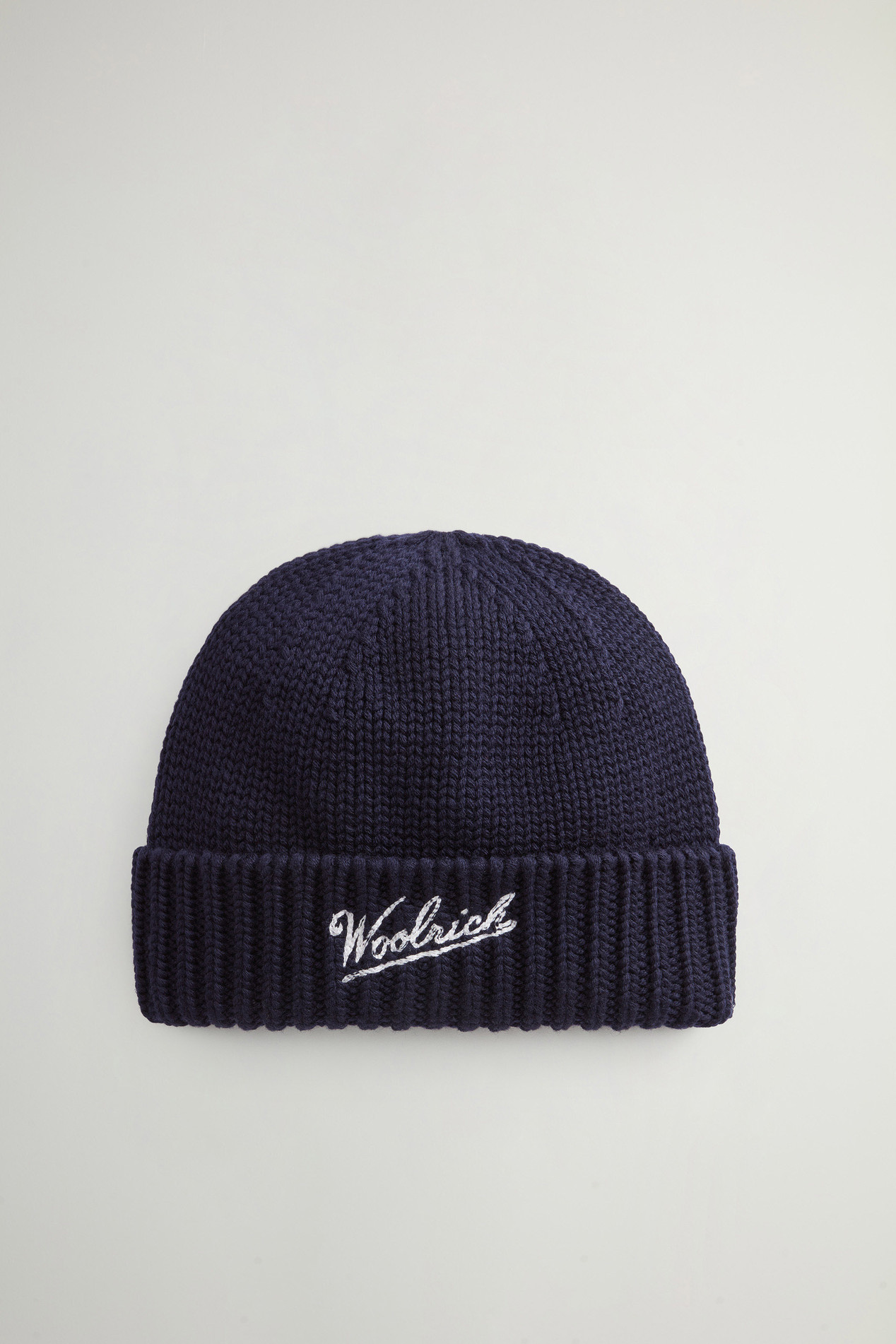 Beanie in Pure Merino Virgin Wool Blue photo 1 | Woolrich