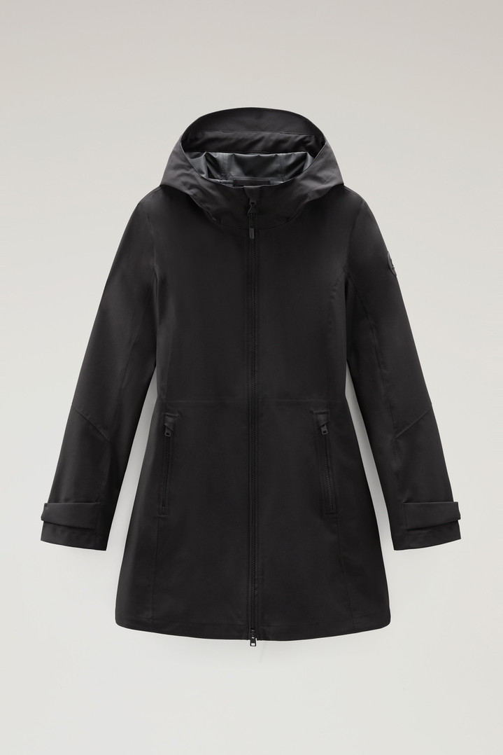 Waterproof Leavitt Lightweight Parka with Hood Black photo 1 | Woolrich