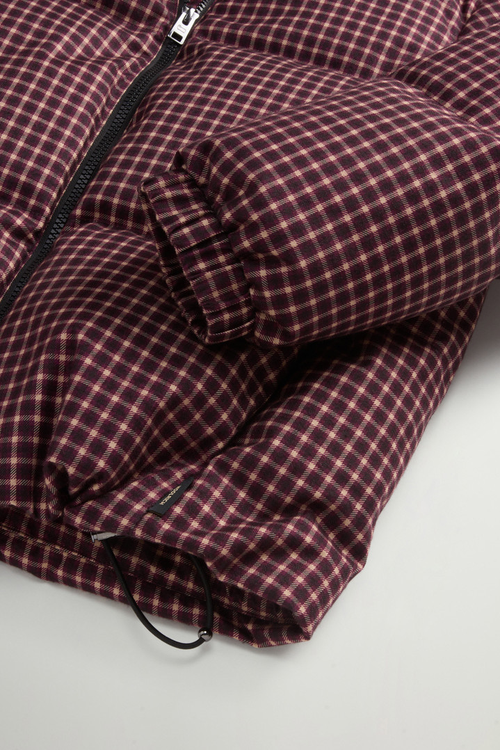 Down Jacket in Two-Layered Fabric Burgundy photo 7 | Woolrich