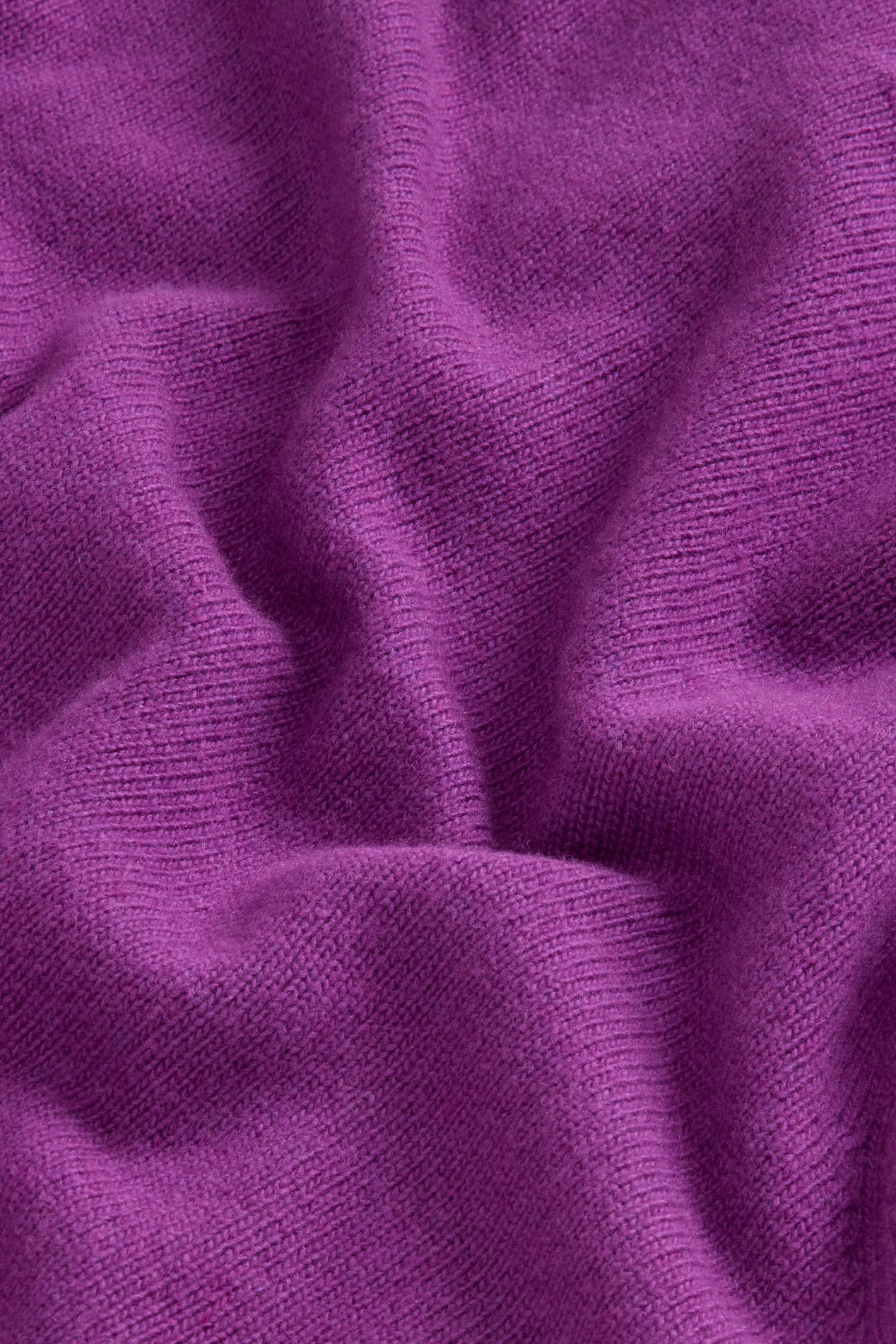 Hooded Full-Zipper Sweater in Wool and Cashmere Blend Purple photo 6 | Woolrich