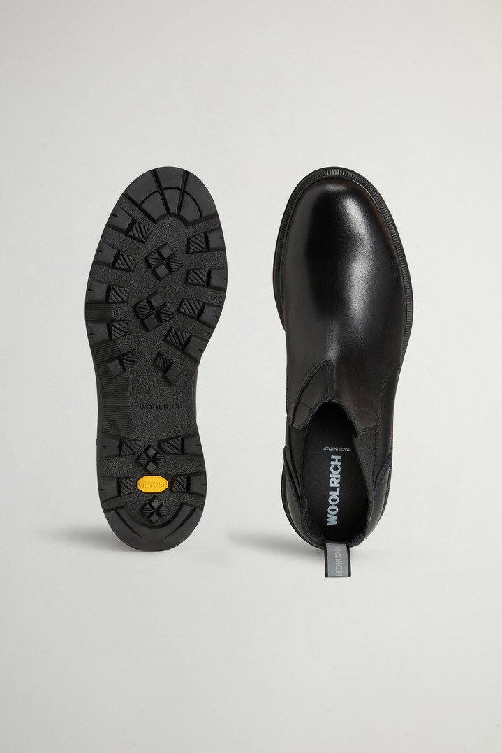 Stone Grove Ankle Boots in calfskin leather Black photo 4 | Woolrich