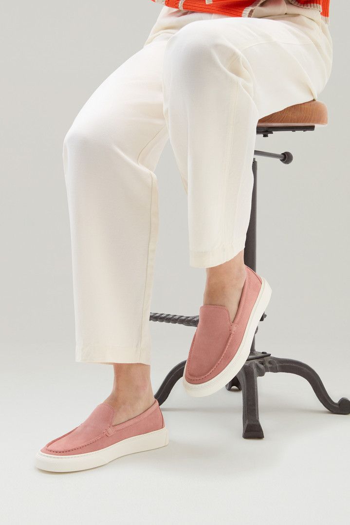 Suede Slip-on Loafers Pink photo 7 | Woolrich