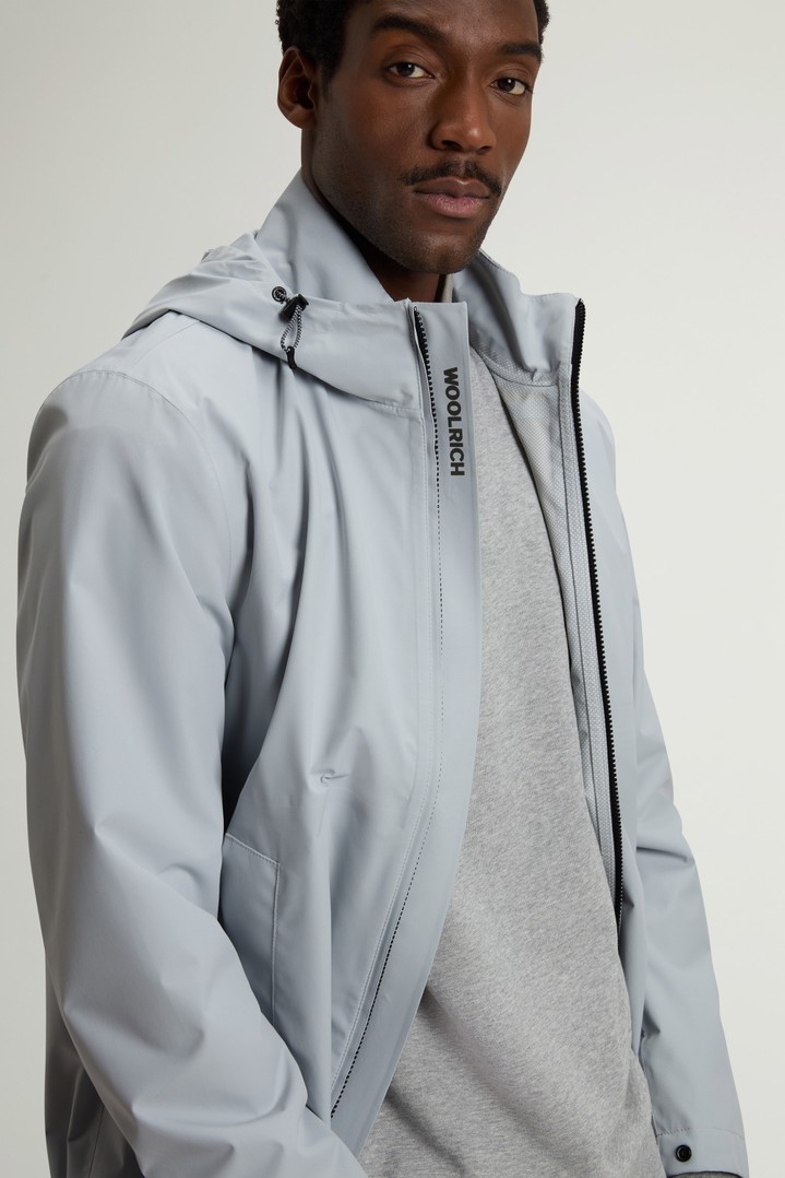 Pacific Jacket in Two-Layered Fabric Gray photo 4 | Woolrich