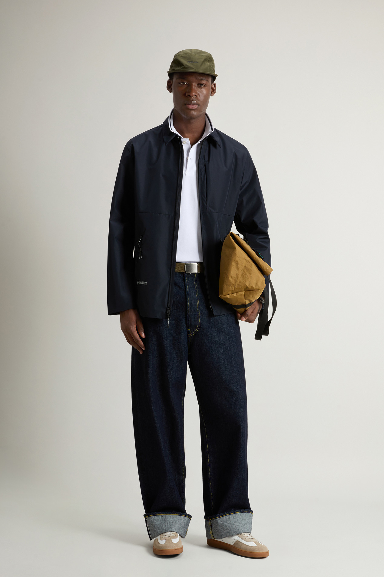 Jacket in WINDSTOPPER GORE-TEX Blue photo 2 | Woolrich