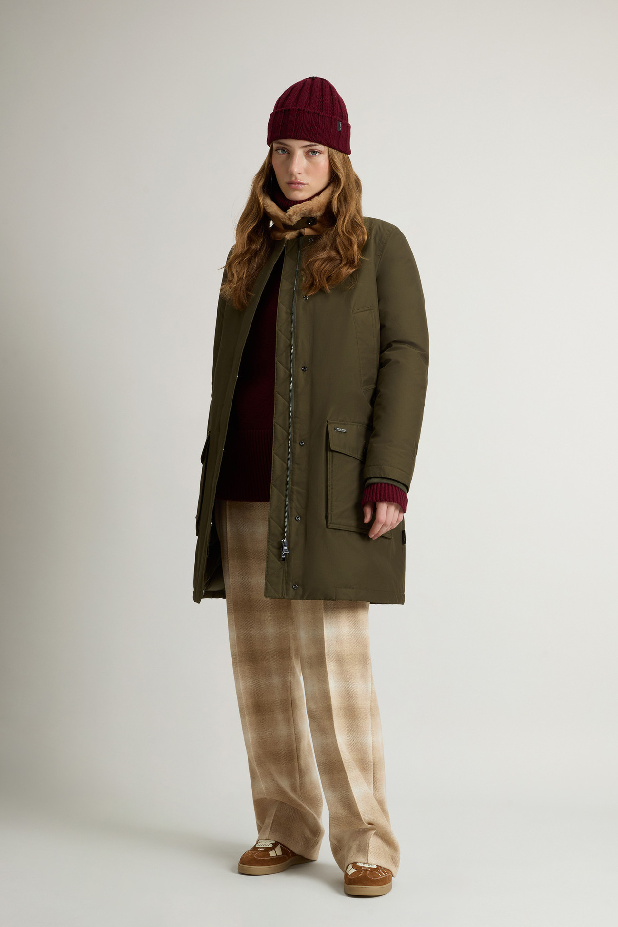 UPSTATE PARKA Green photo 2 | Woolrich