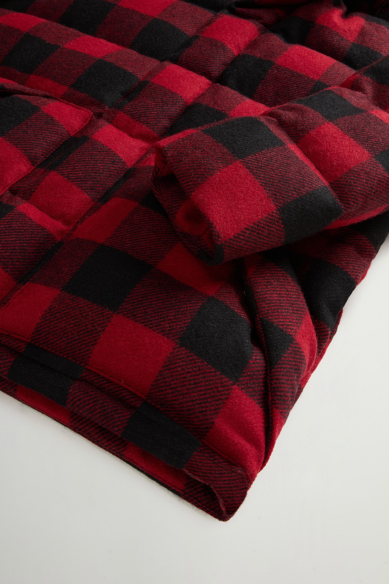 CHECK MOON PUFFER PARKA Rouge photo 7 | Woolrich