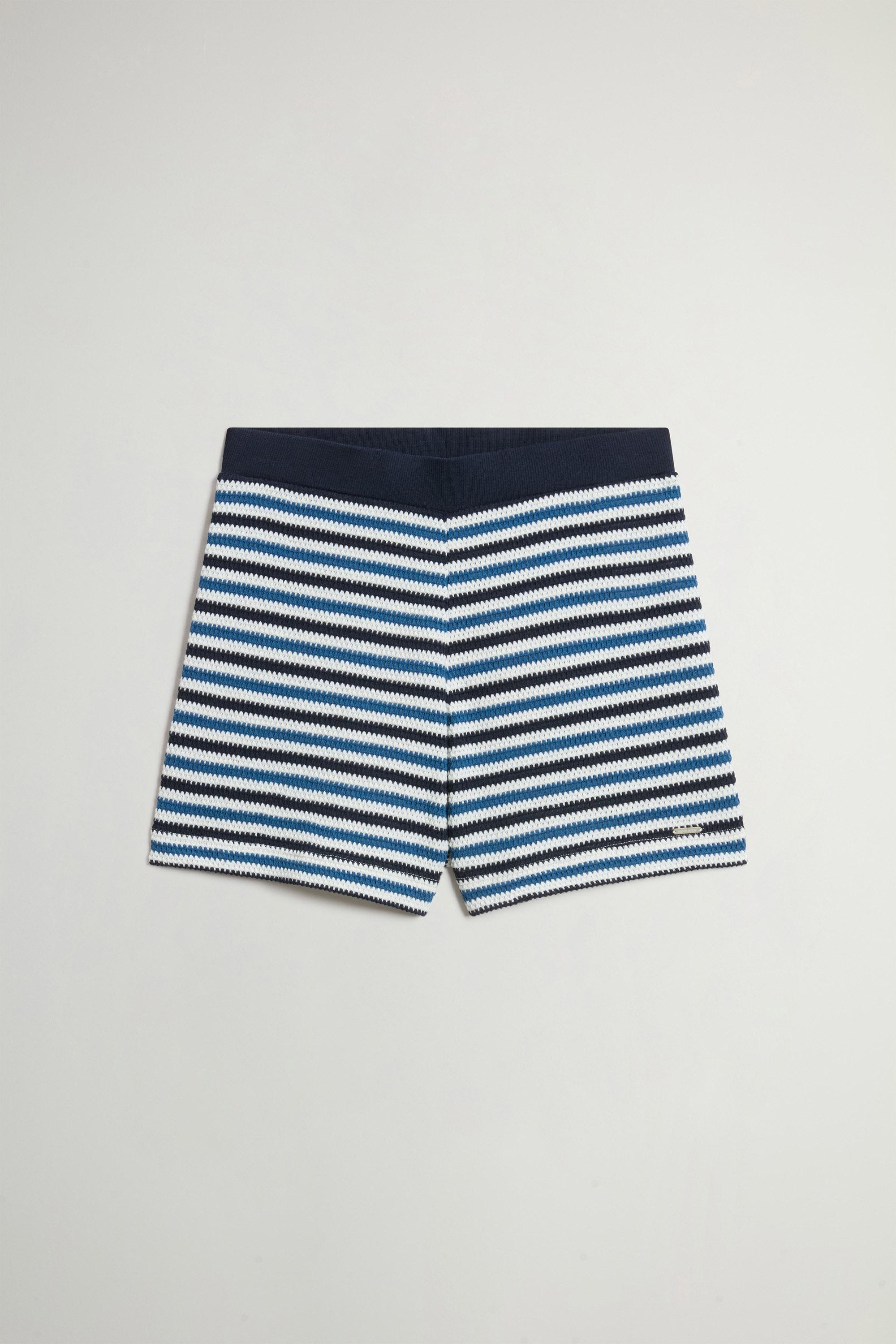 Gestreifte Shorts aus einer Baumwollmischung Multifarben photo 1 | Woolrich