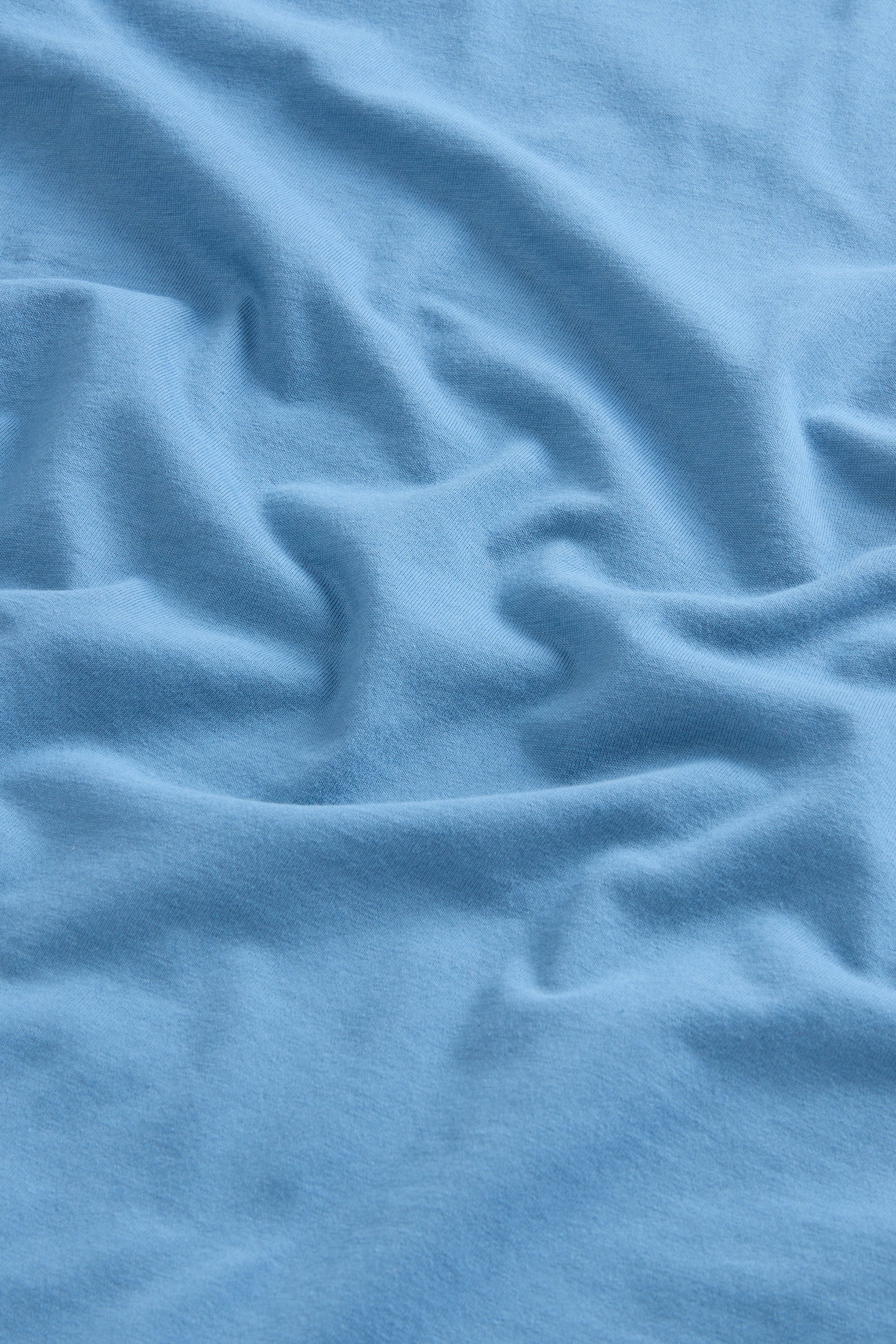 Pure Cotton T-Shirt with Logo Blue photo 3 | Woolrich