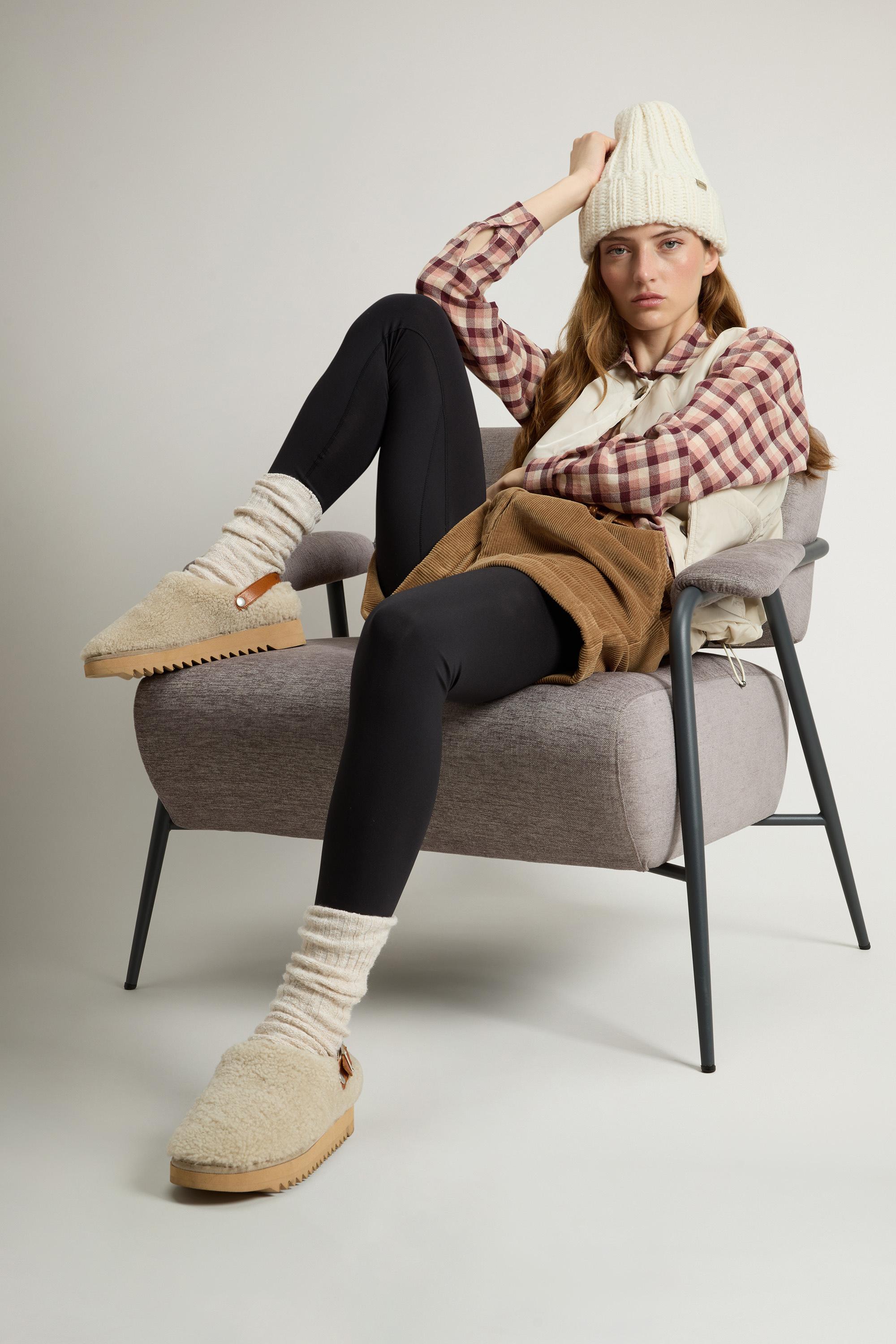 Shearling Mules Beige photo 7 | Woolrich