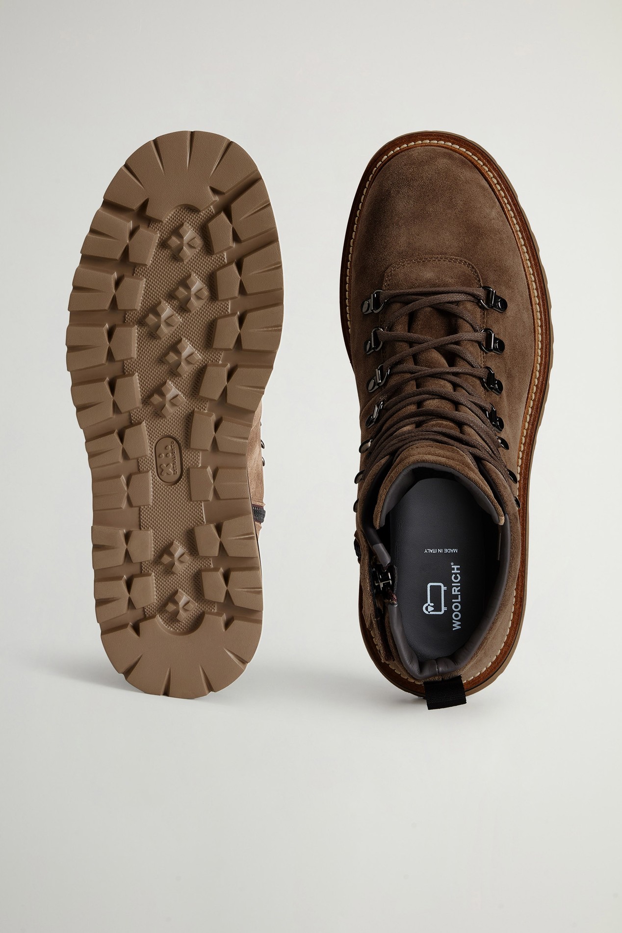 Hiking Boots in Suede Brown photo 4 | Woolrich