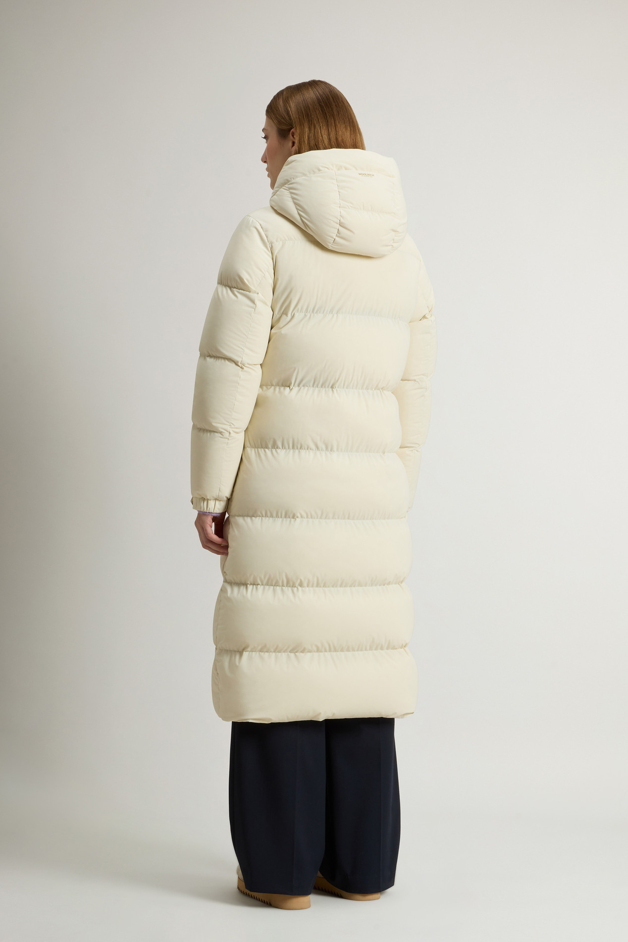 CLOUD MADISON LONG COAT White photo 3 | Woolrich