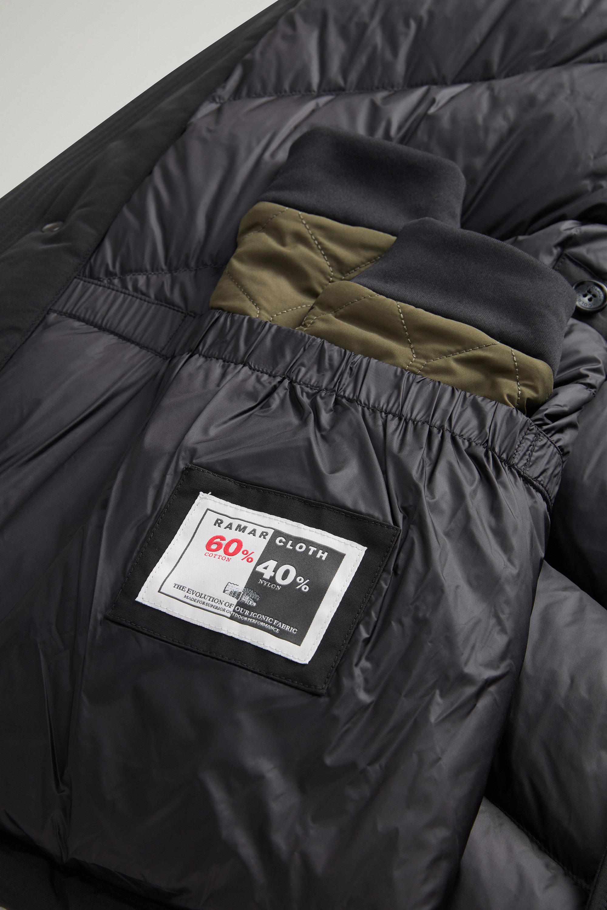 Polar Parka in Ramar Cloth with High Collar Black photo 9 | Woolrich