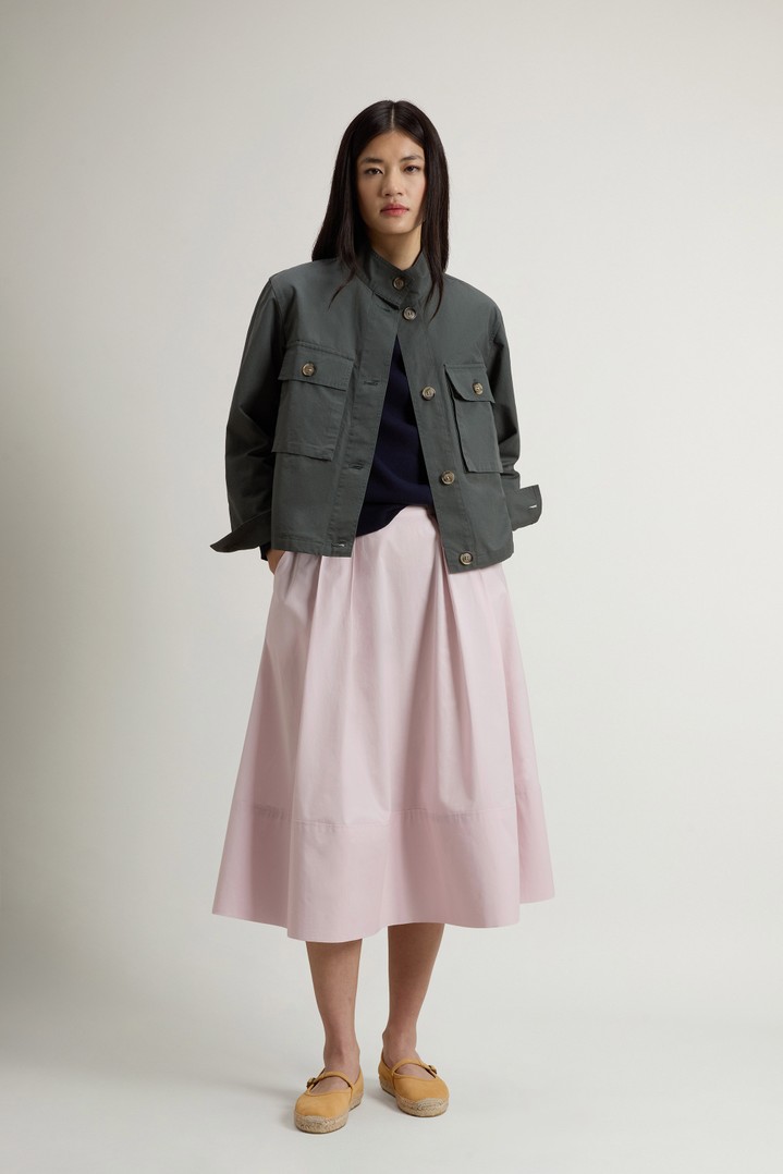 CANVAS FIELD OVERSHIRT Green photo 2 | Woolrich