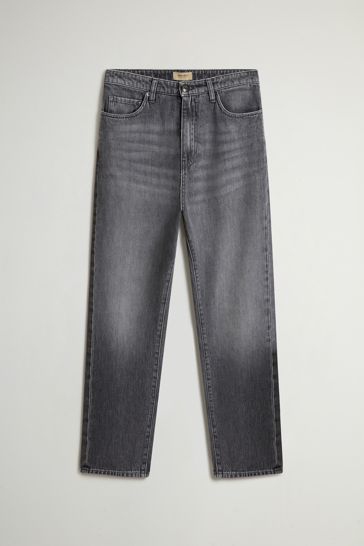 Pants in Pure Cotton Denim Gray photo 3 | Woolrich