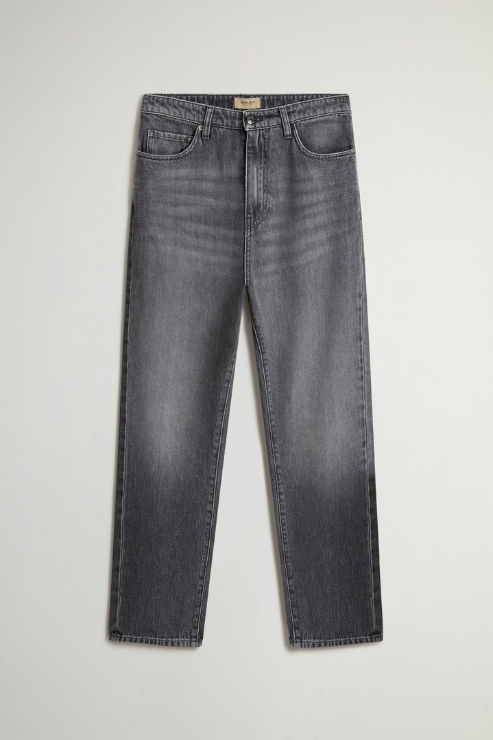 Pants in Pure Cotton Denim Gray photo 3 | Woolrich