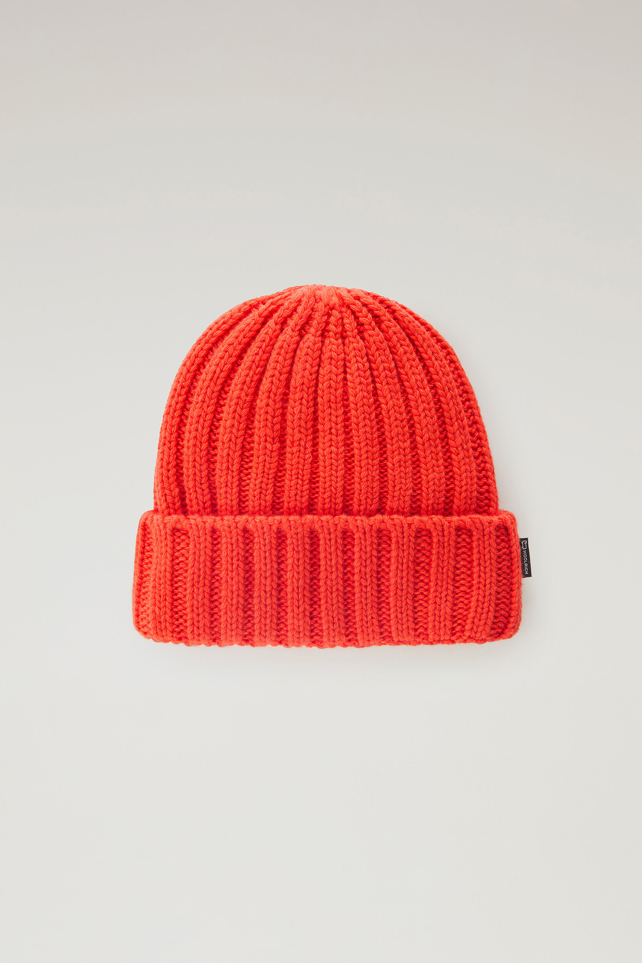 Boys' Beanie in Pure Virgin Wool Orange photo 1 | Woolrich
