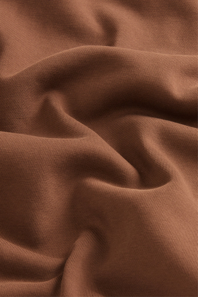 Full-Zipper Hoodie in Cotton Blend Brown photo 7 | Woolrich