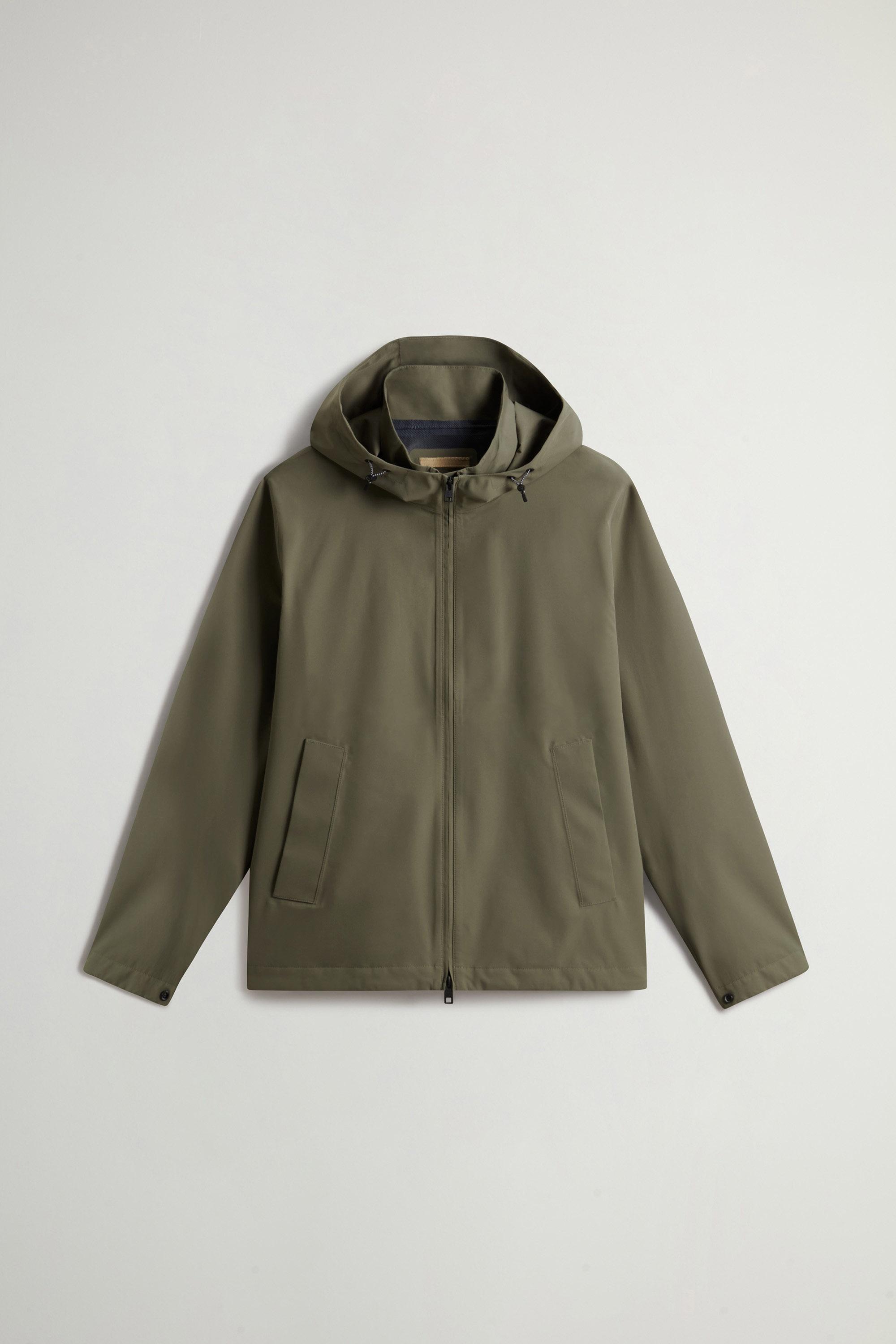 Pacific Jacket in Two-Layered Fabric Green photo 5 | Woolrich