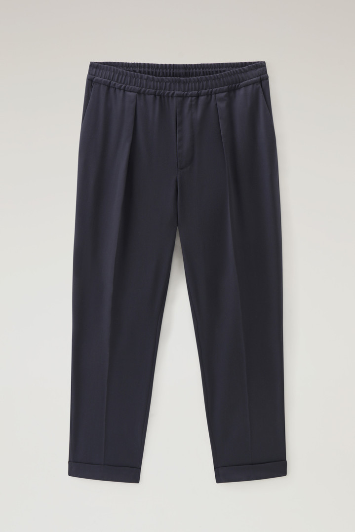Commuting Pants in Eco-Comfort Wool Blend Blue photo 3 | Woolrich