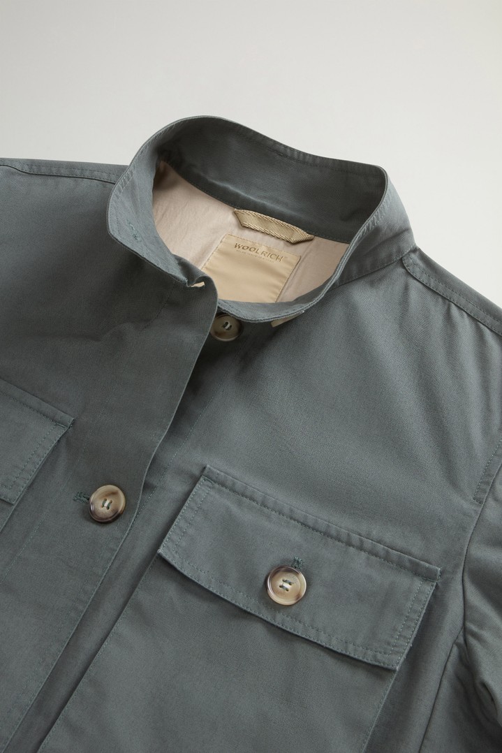 CANVAS FIELD OVERSHIRT Green photo 6 | Woolrich