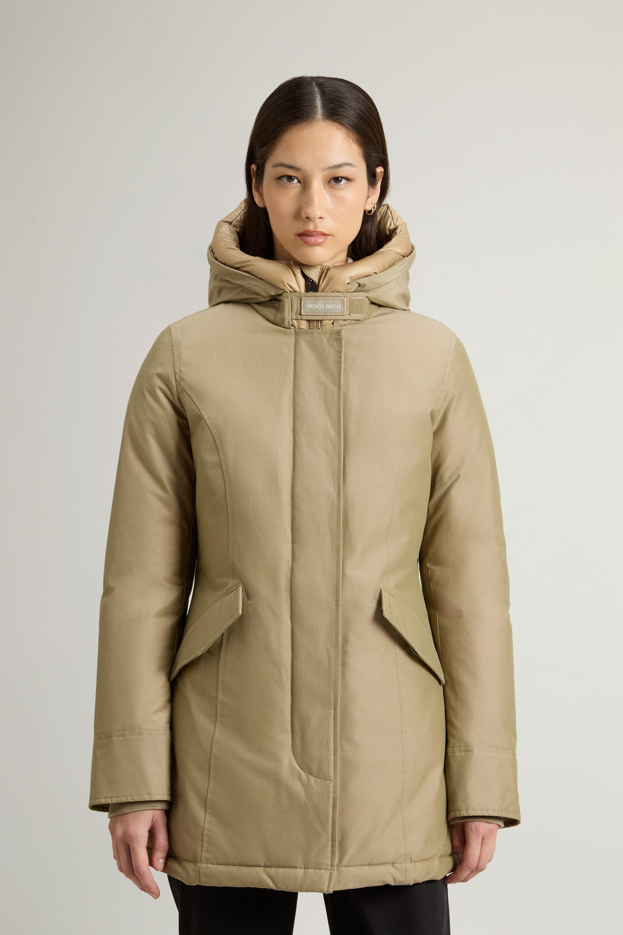 Arctic Parka in Ramar Cloth Beige photo 1 | Woolrich
