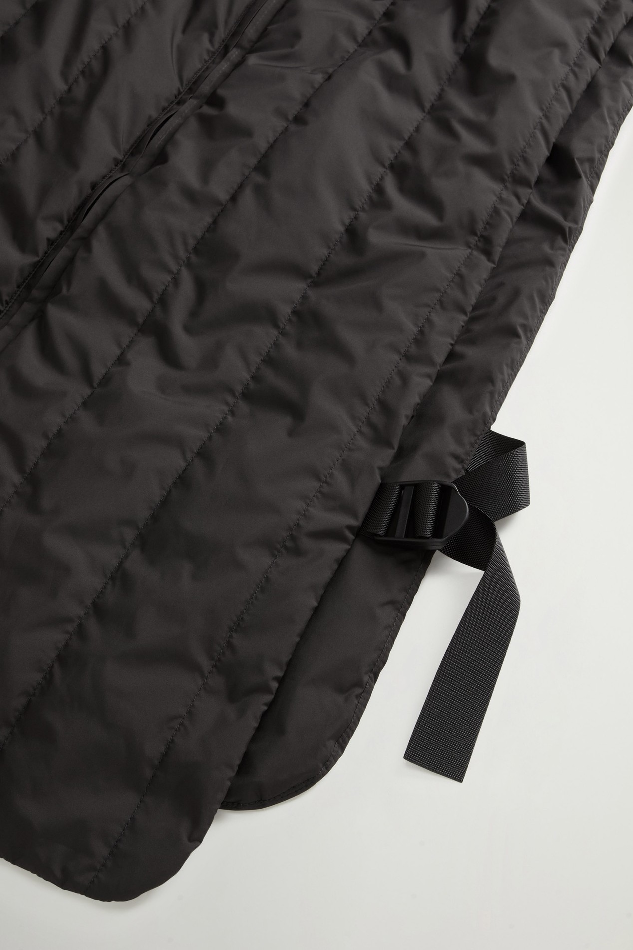 PADDED BIB-MICROFIBER Black photo 7 | Woolrich