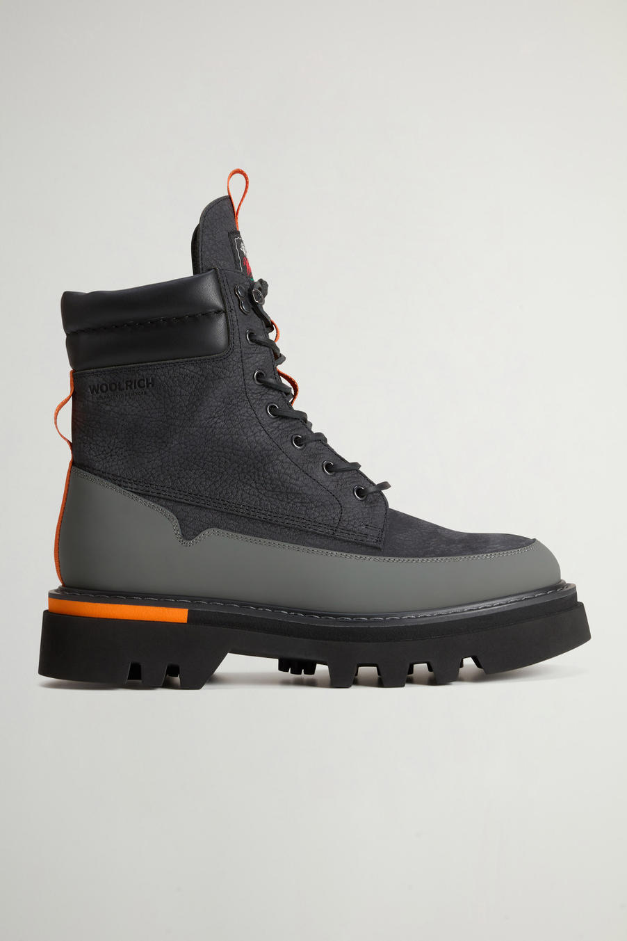 Ankle Boots in Tumbled Nubuck Leather by Todd Snyder Black photo 1 | Woolrich