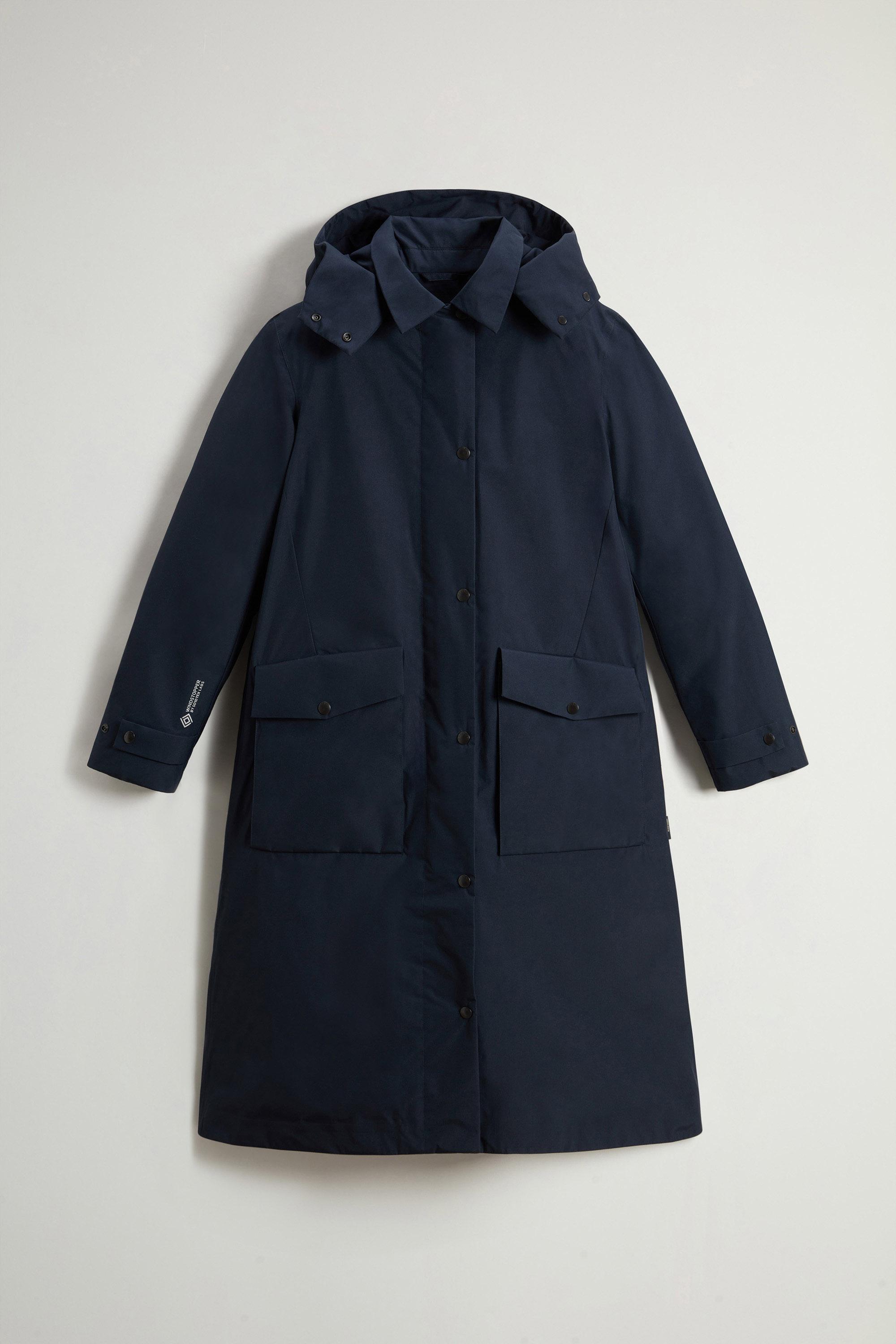 Coat in WINDSTOPPER GORE-TEX Blue photo 5 | Woolrich