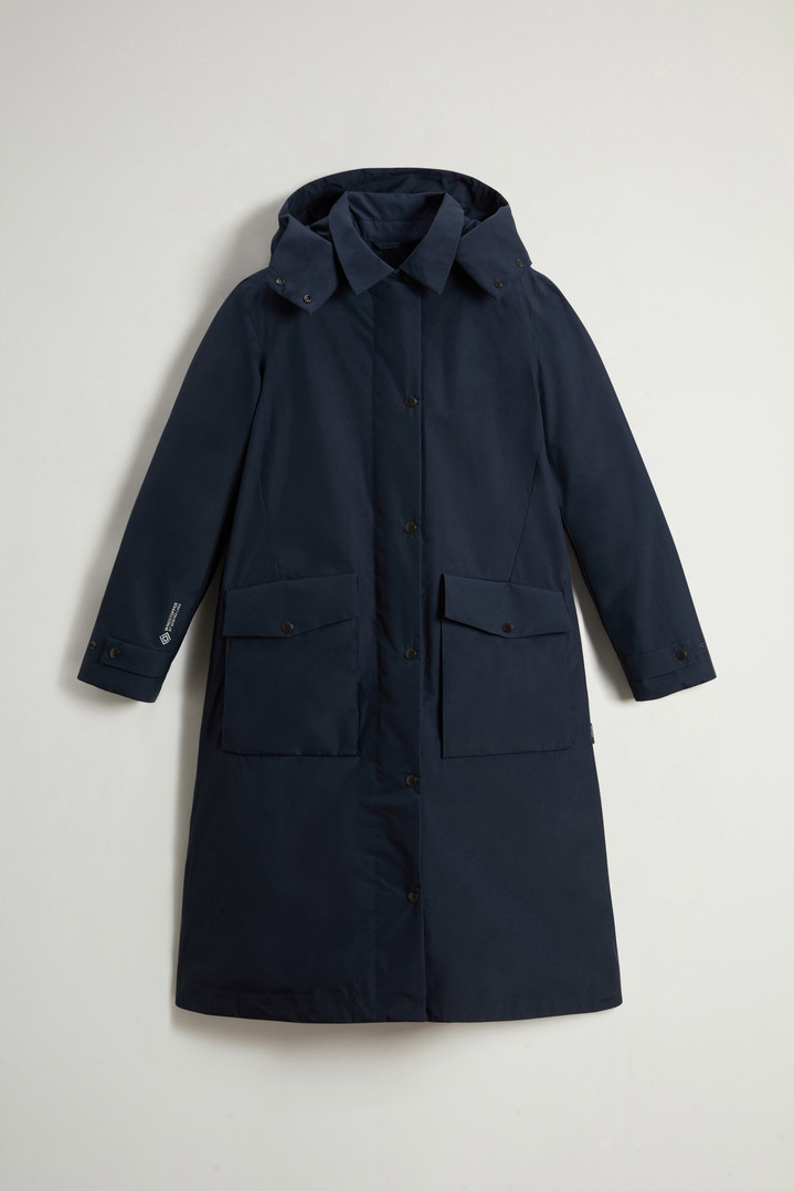 Coat in WINDSTOPPER GORE-TEX Blue photo 5 | Woolrich