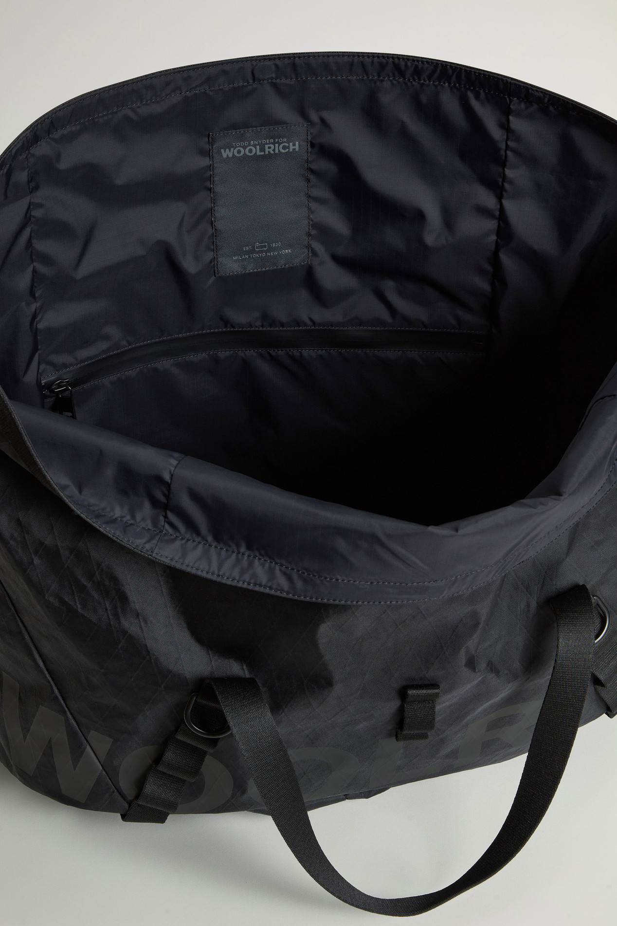 Holdall Bag in X-PAC by Todd Snyder Black photo 5 | Woolrich