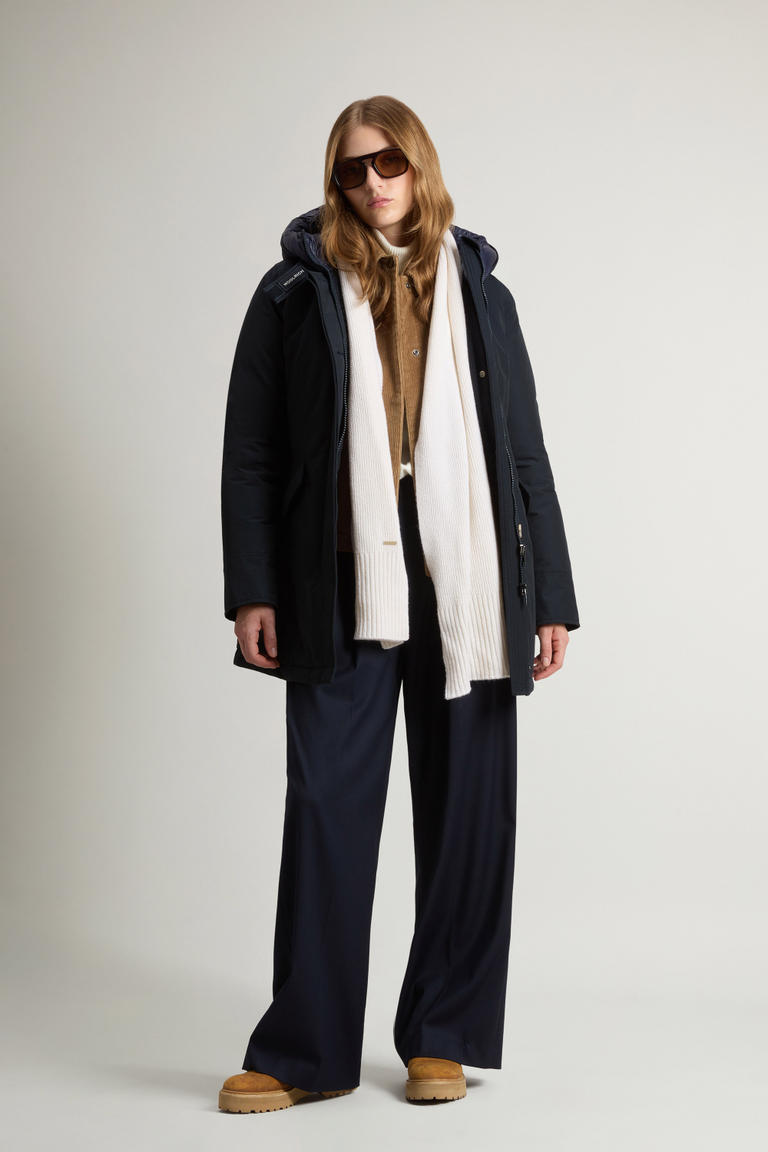 Arctic Parka aus Ramar Cloth Blau photo 1 | Woolrich