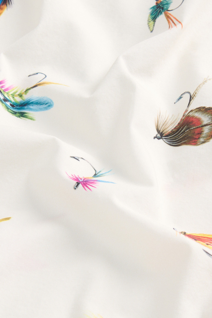 Shirt in Pure Cotton Poplin White photo 8 | Woolrich