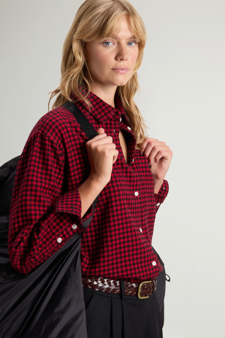 Quilted Parka in WINDSTOPPER® by GORE-TEX® Fabric Black photo 4 | Woolrich