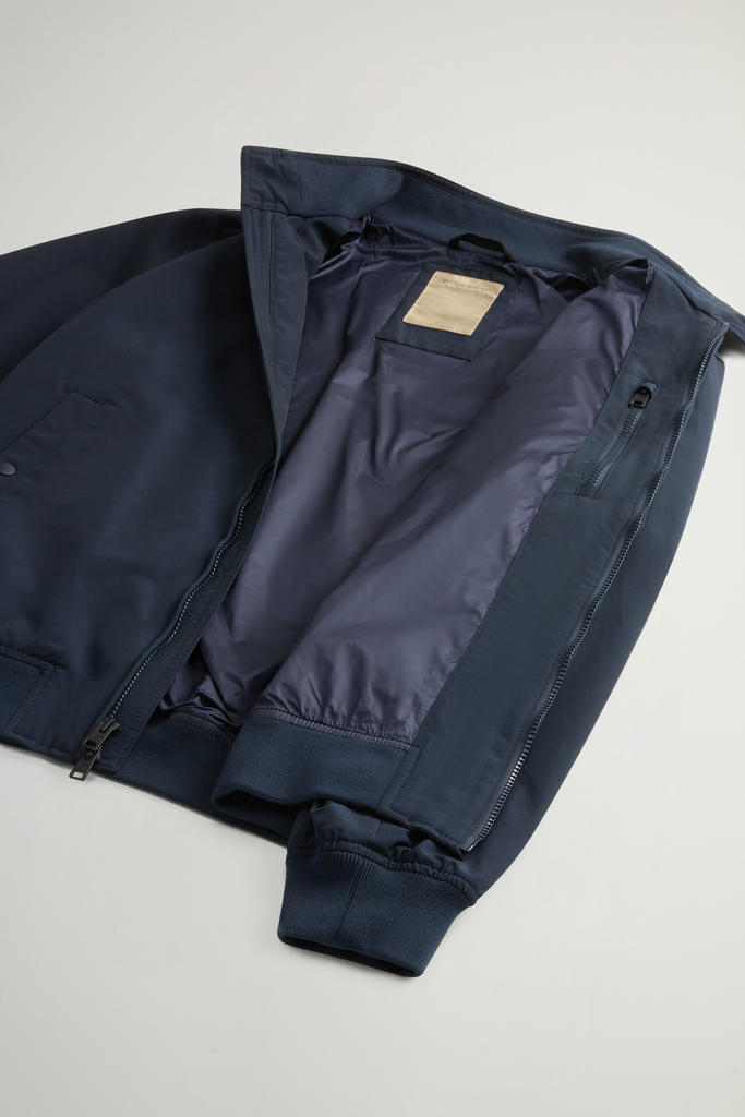 Bomberjacke Cruiser aus Light Ramar Blau photo 10 | Woolrich