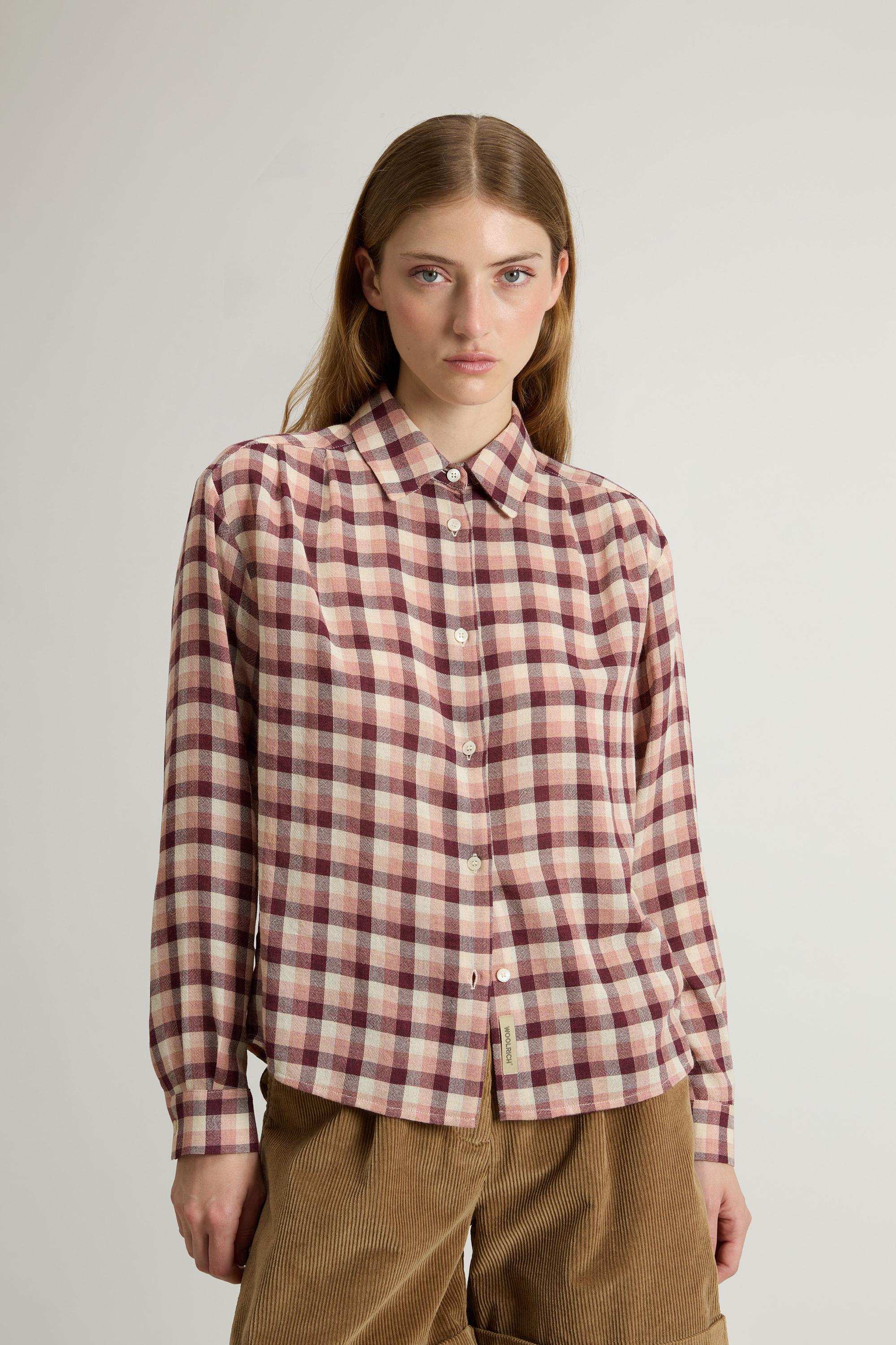 Shirt in Italian Brushed Fabric Pink photo 1 | Woolrich