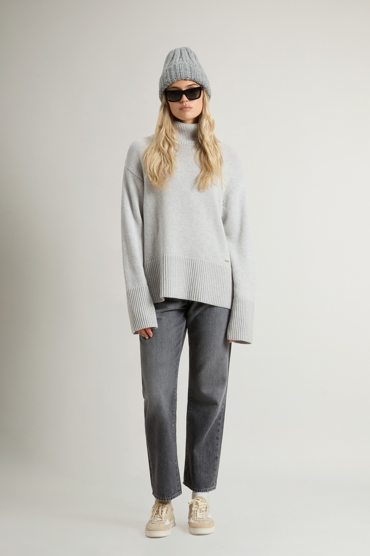 SUPERGEELONG TURTLENECK Gray photo 2 | Woolrich