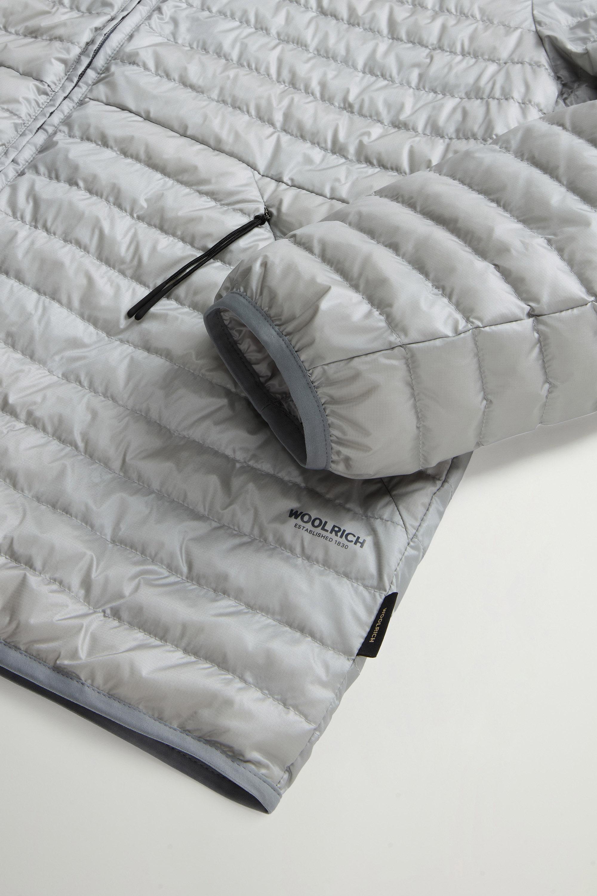 Lightweight Allen Down Jacket in Ripstop Nylon Gray photo 7 | Woolrich