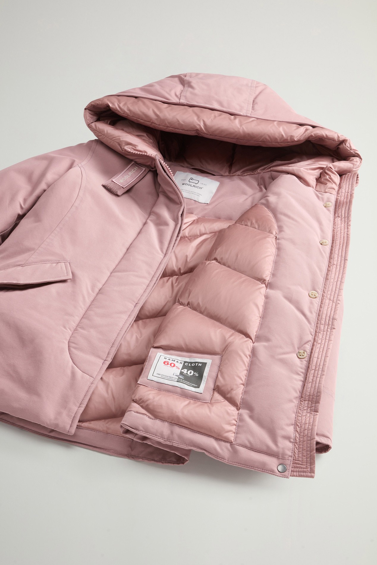Arctic Parka pour fille en Ramar Cloth Rose photo 5 | Woolrich