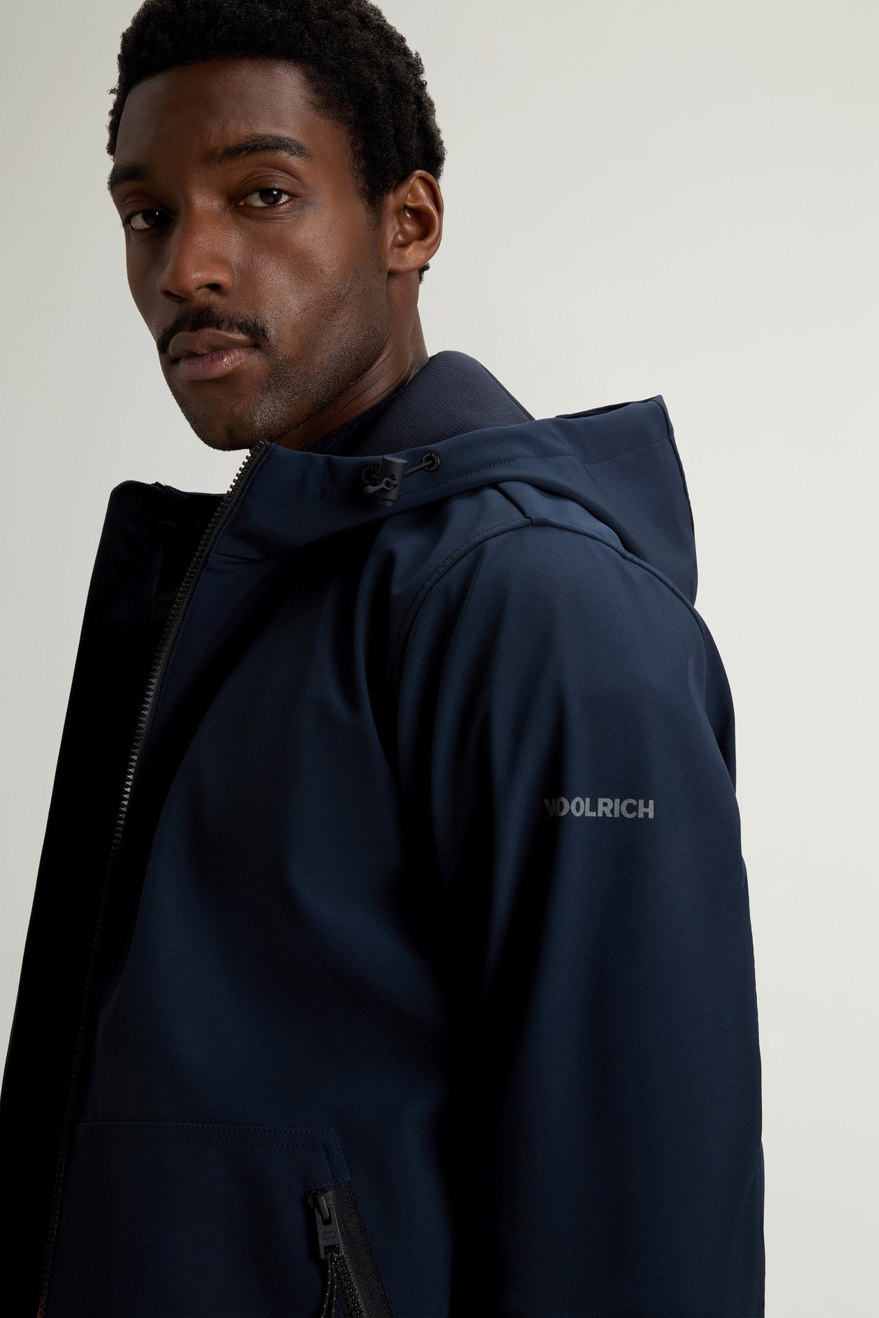 Tech Softshell Jacket Blue photo 4 | Woolrich
