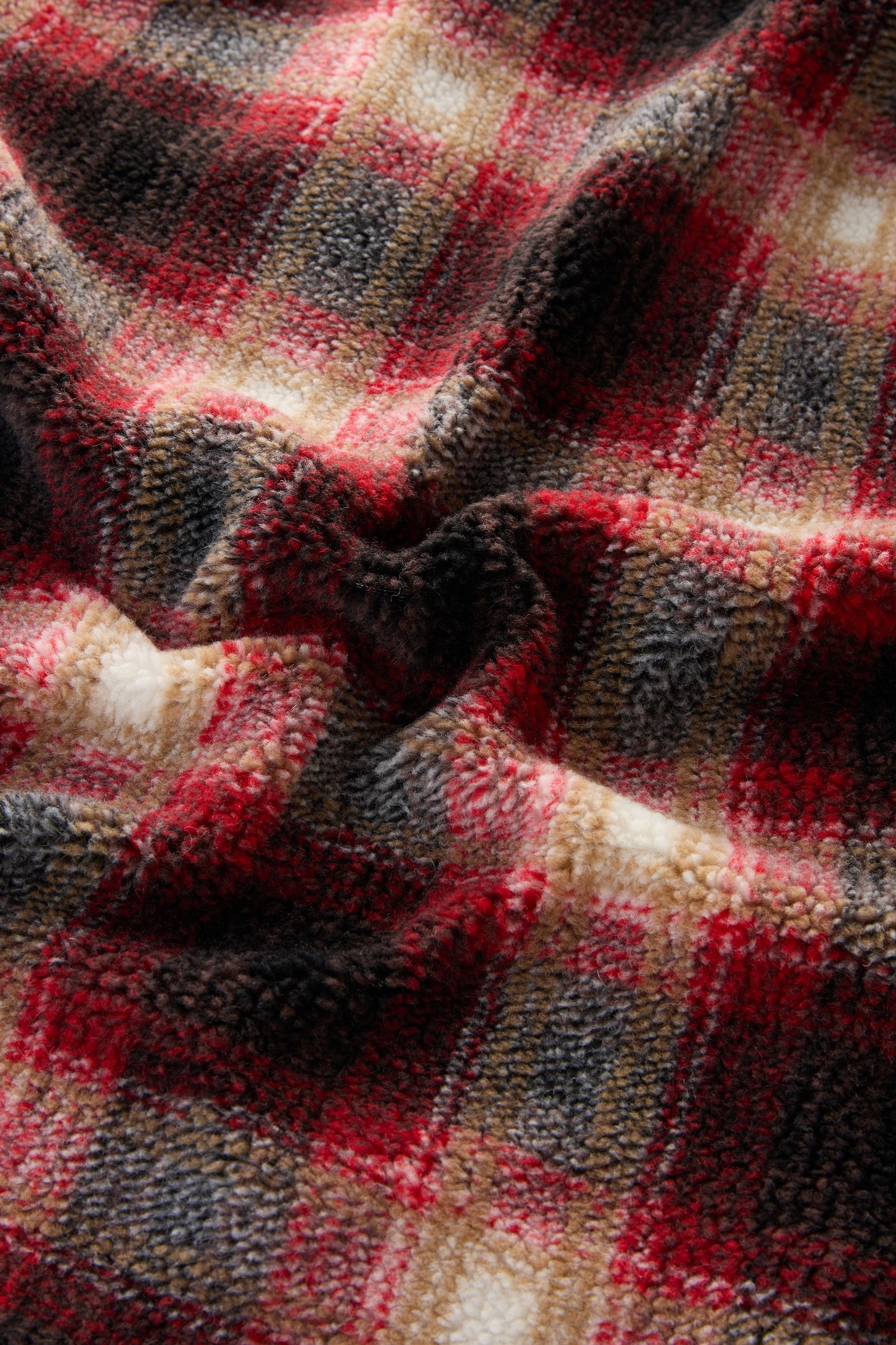 Sweatshirt in Sherpa Wool Blend Red photo 5 | Woolrich