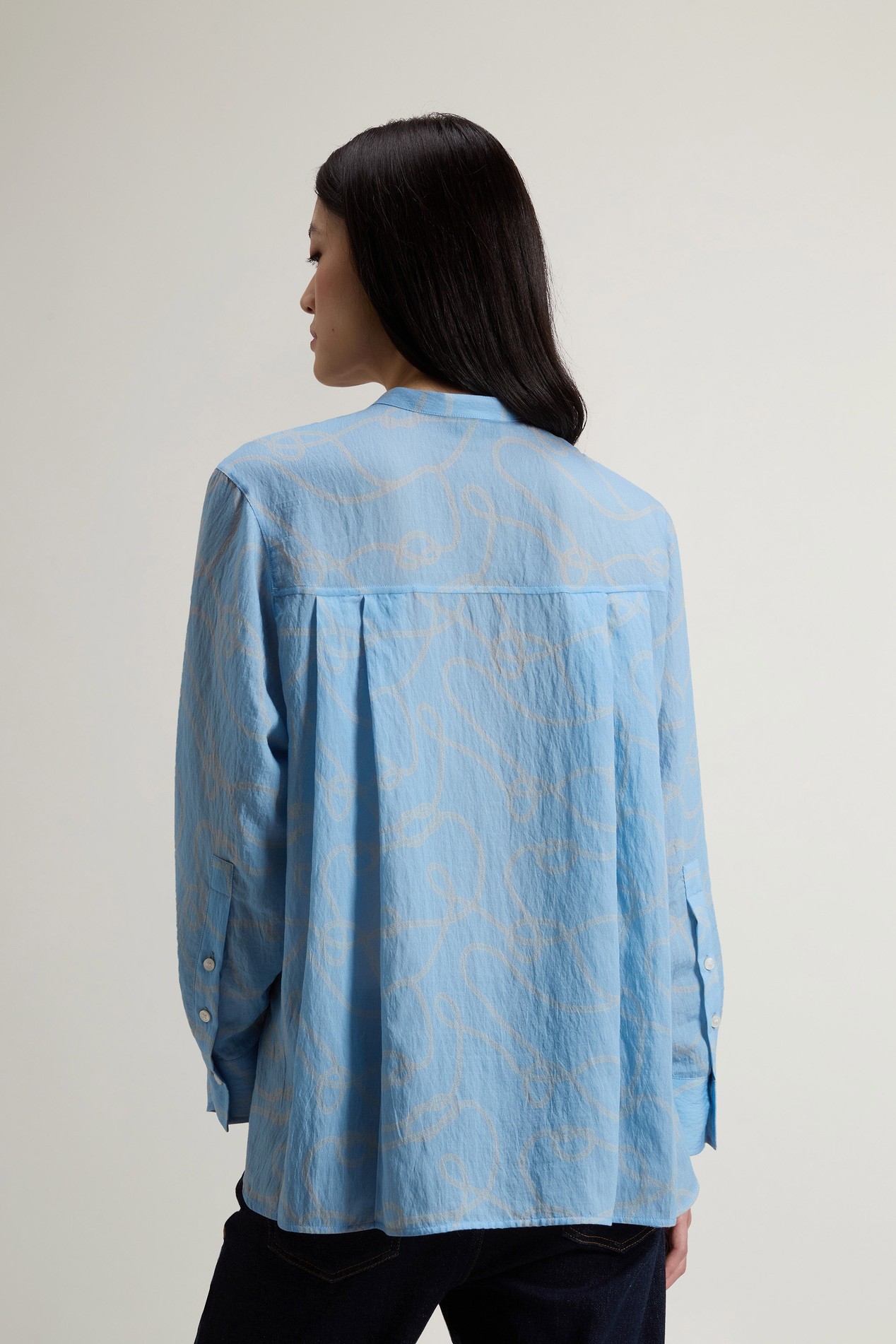 FLUID SHIRT Blue photo 3 | Woolrich