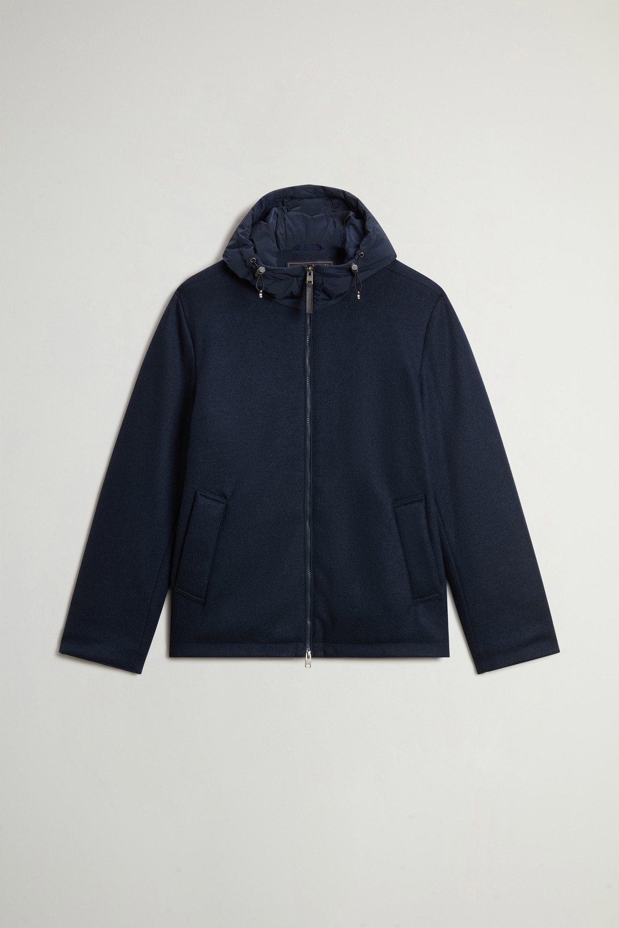 KNITTED WOOL PACIFIC JACKET Blue photo 5 | Woolrich