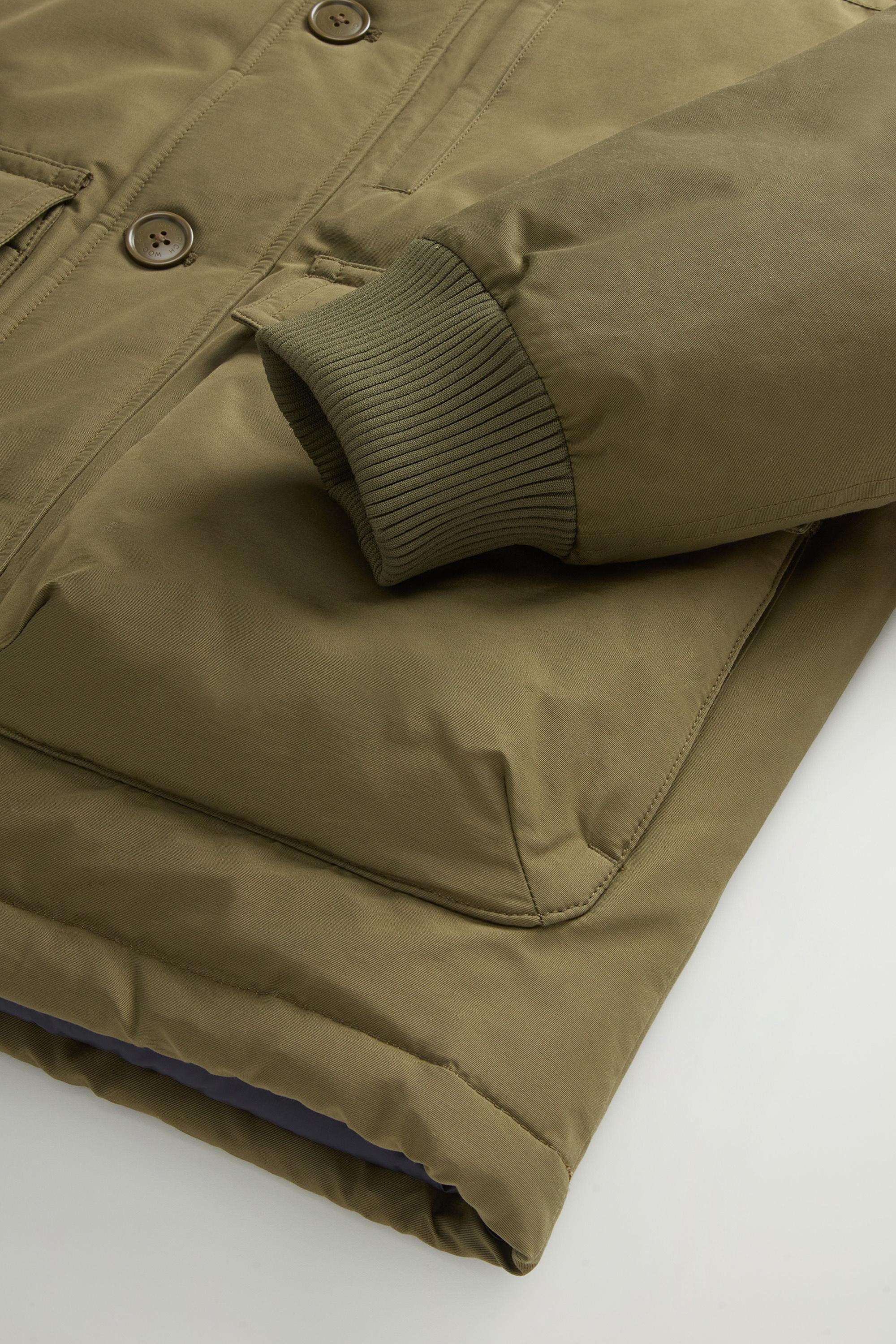 Ramar Cloth Bomber Jacket with Hood Green photo 5 | Woolrich