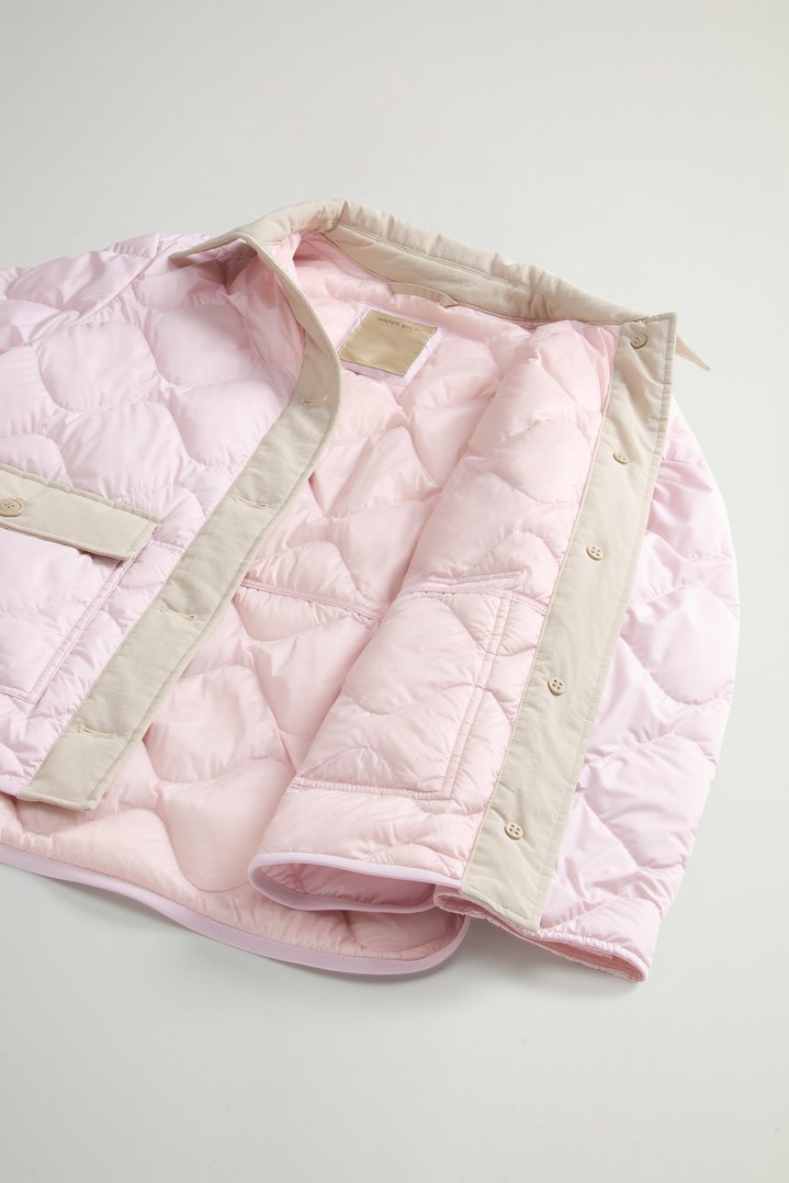 Quilted Microfiber Heritage Jacket Pink photo 8 | Woolrich