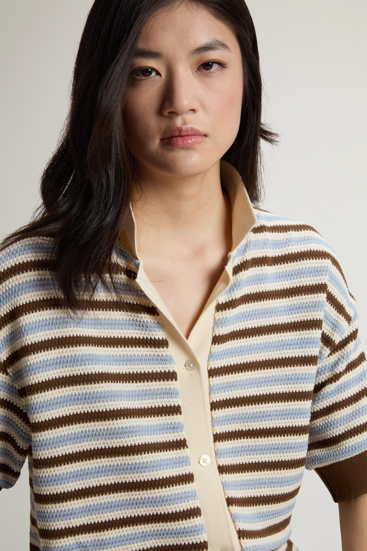 STRIPED JERSEY SHIRT Multicolor photo 4 | Woolrich