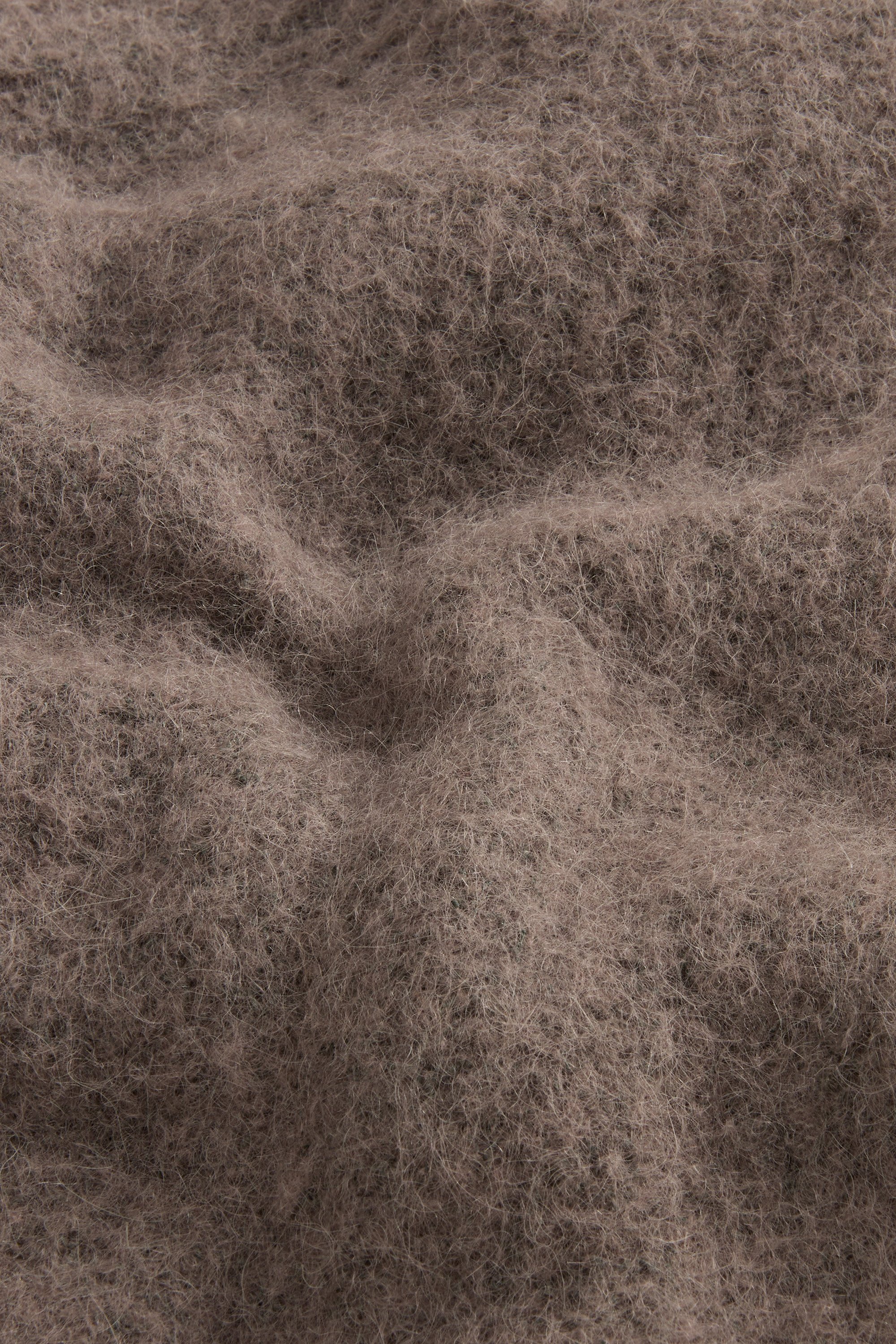 Garment-Dyed Cardigan in Alpaca and Wool Blend Gray photo 6 | Woolrich