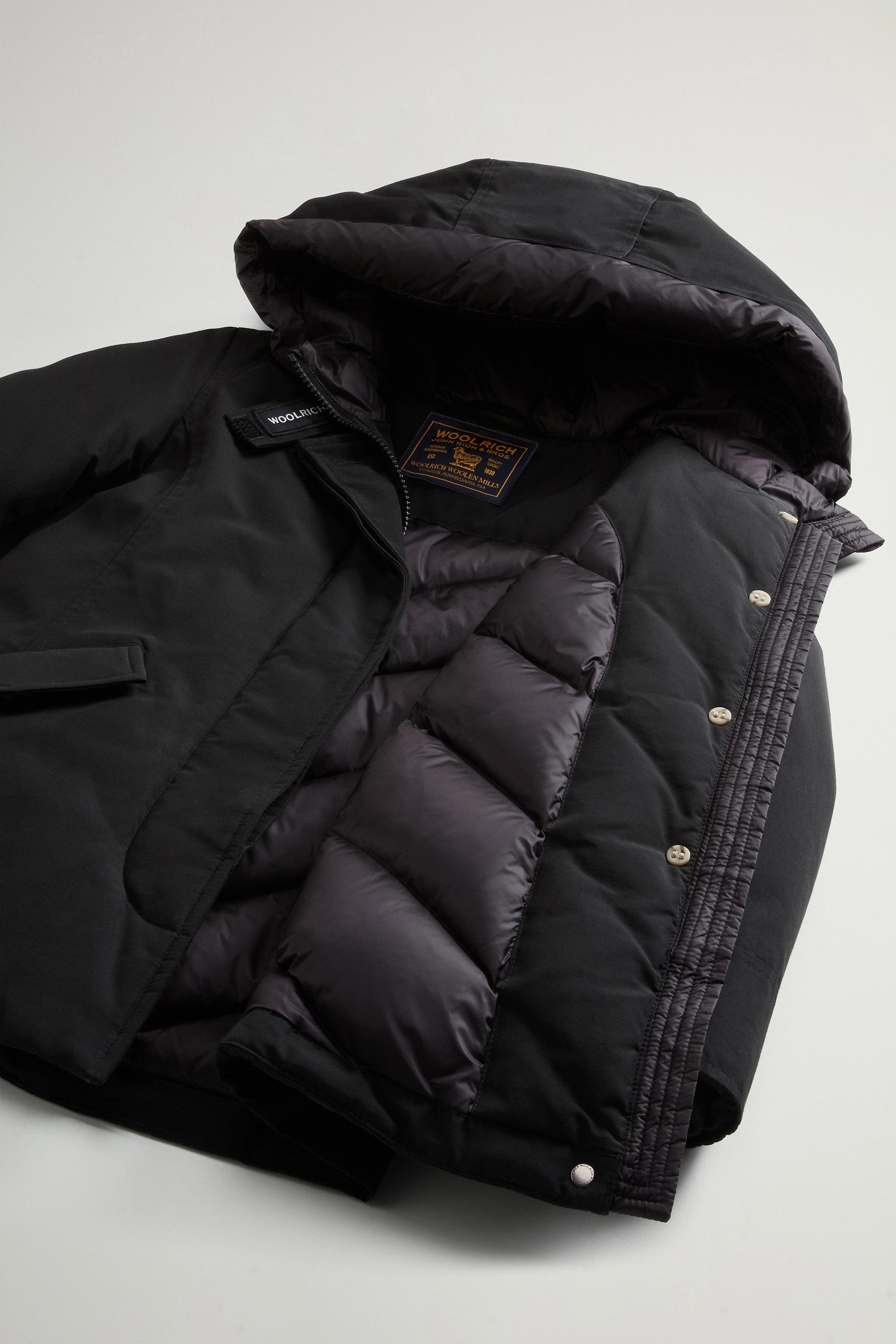 Girls' Arctic Parka Cloth in Ramar Black photo 5 | Woolrich