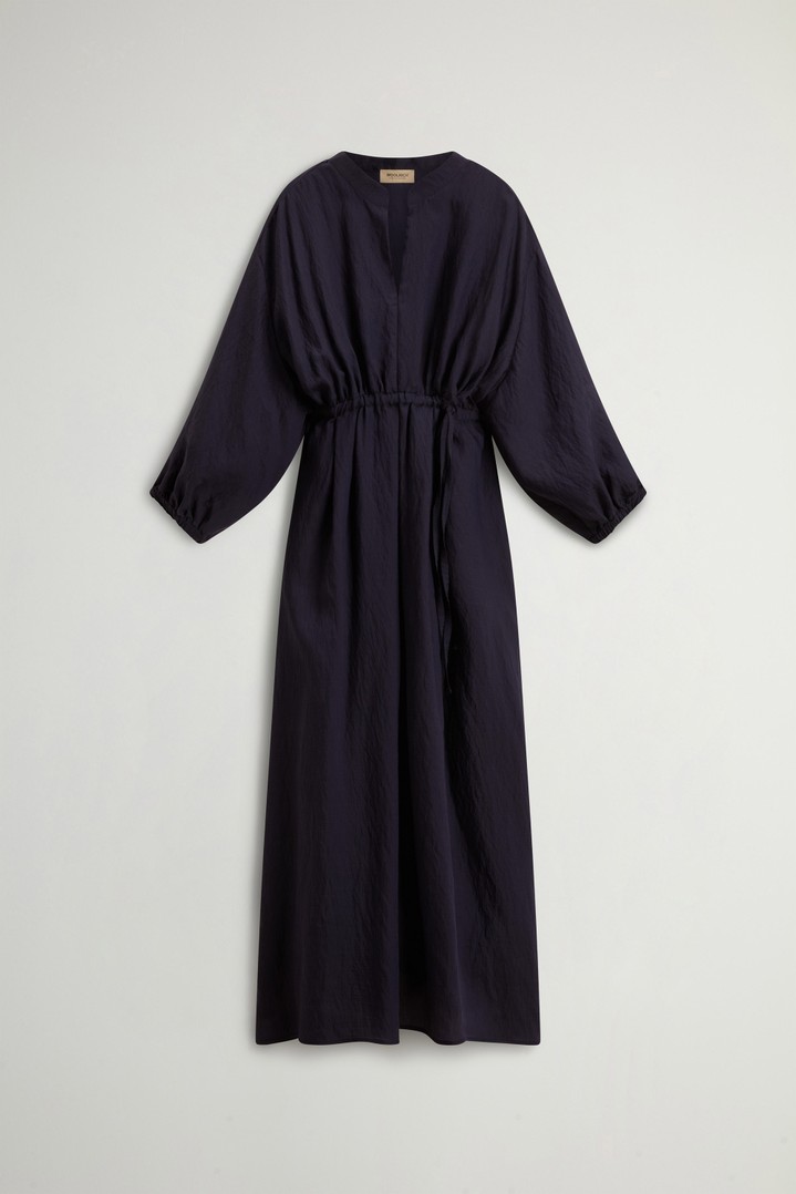 FLUID SHIRT DRESS Blue photo 5 | Woolrich