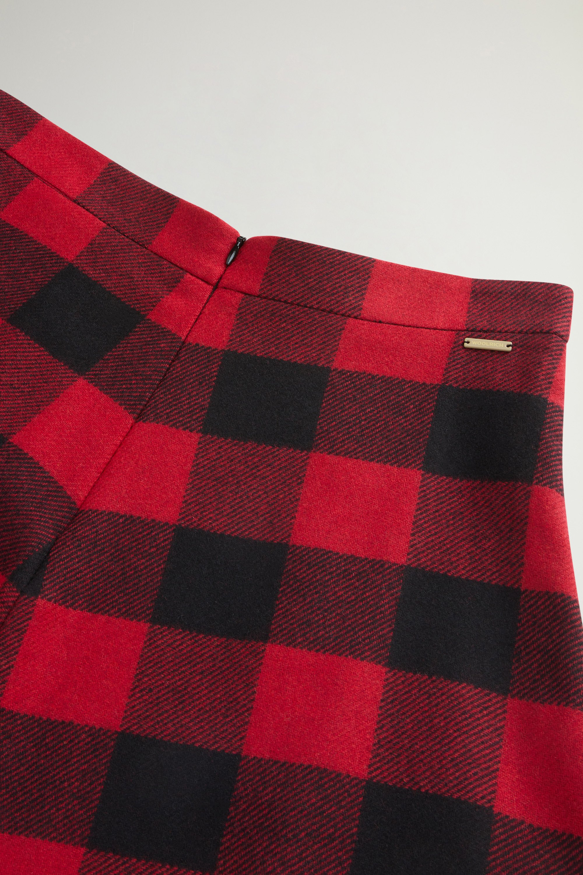 Skirt in Italian Wool Blend Red photo 5 | Woolrich